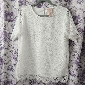 philosophy Women's‎ White Blouse